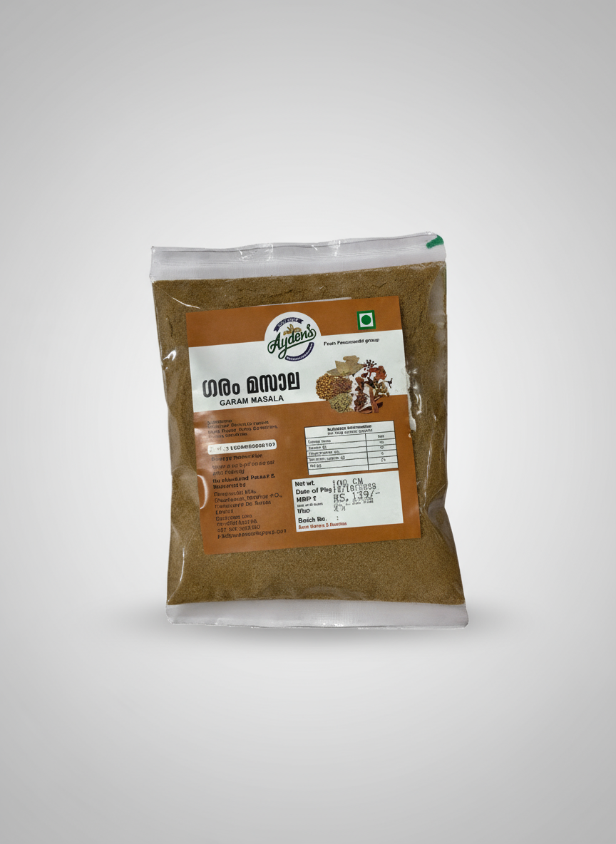 Aydens Garam Masala – 100g | Authentic Kerala Spice Blend
