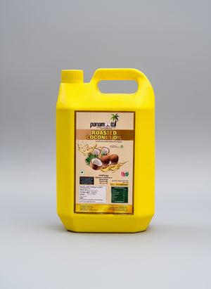 Panamoottil Roasted Coconut Oil – 5 Litre Jar | Rich Kerala Flavor