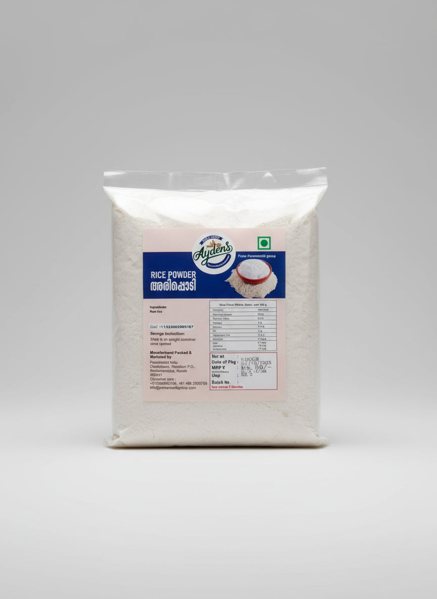 Aydens Rice Powder – 500g | Premium Kerala Rice Flour